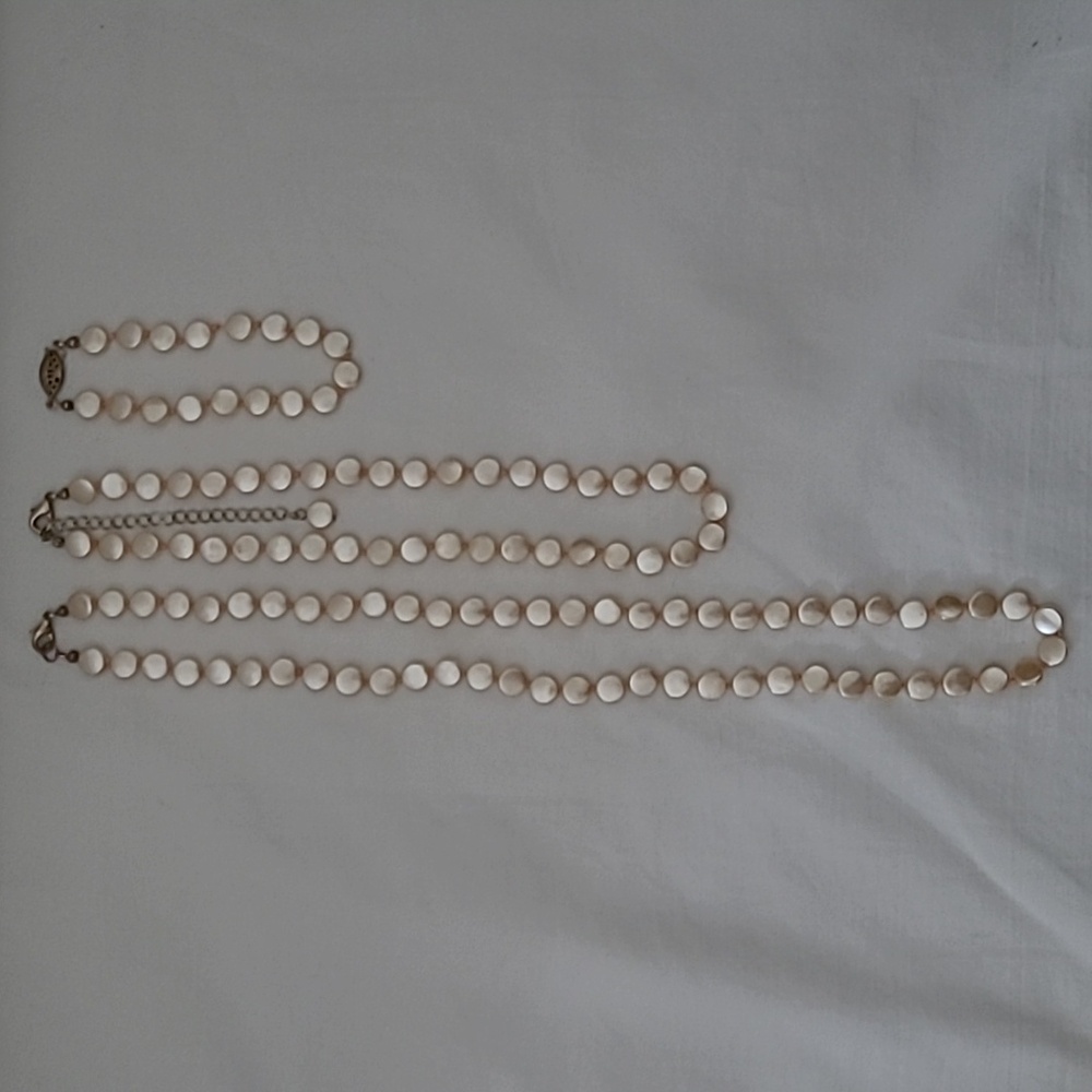 Three-Piece Necklace and Bracelet Set